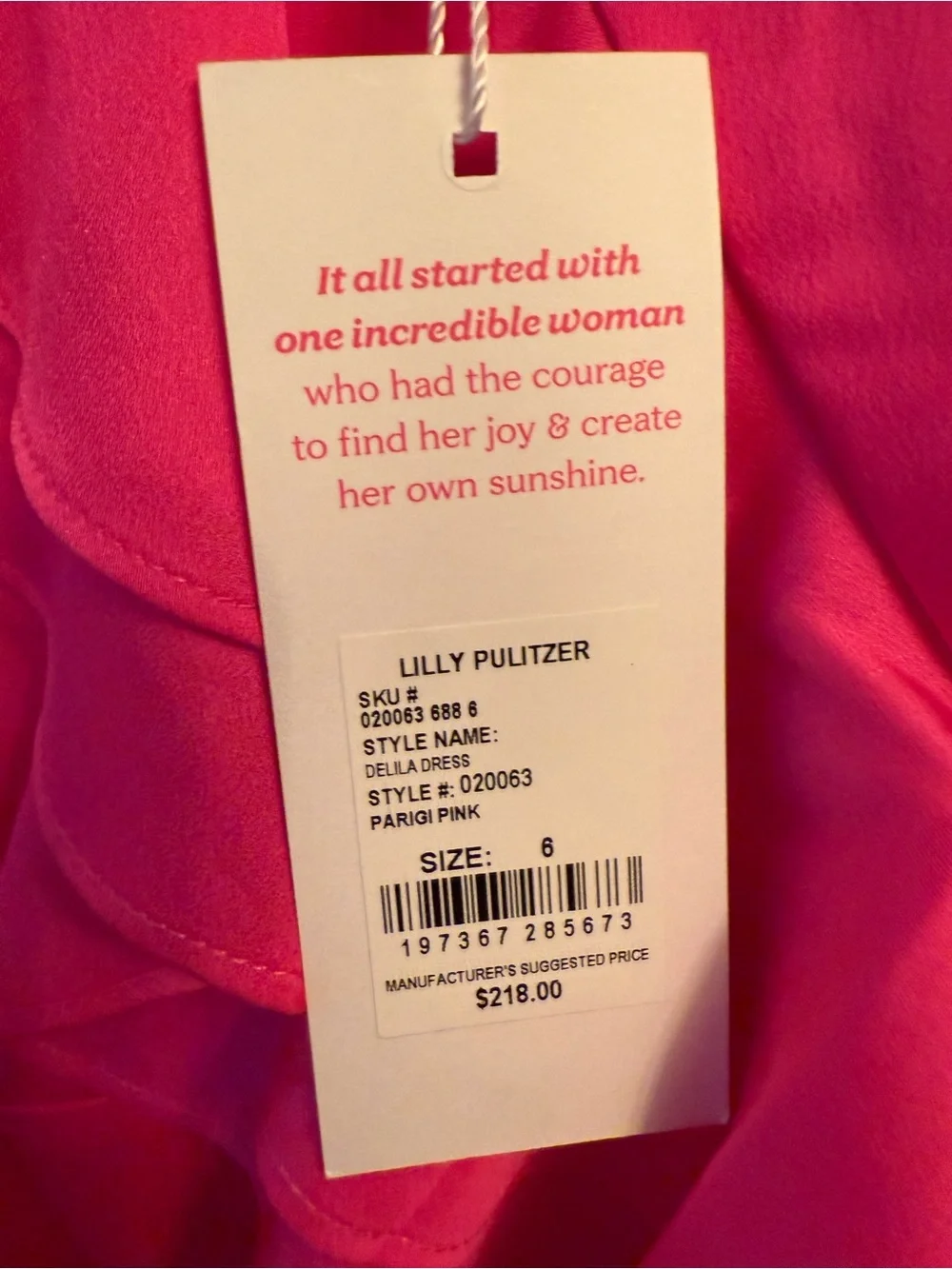 Lilly Pulitzer Delila Ruffle Dress - Picture 2 of 5